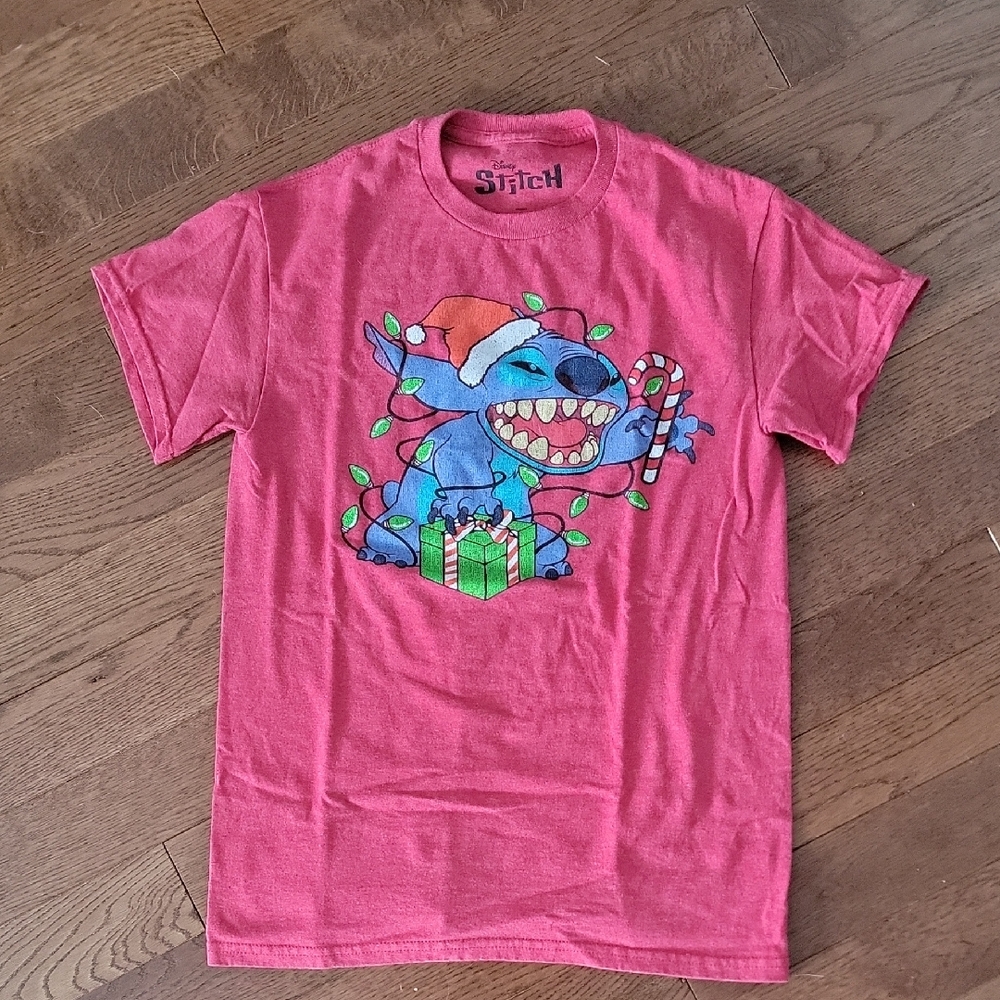 Disney Red Stitch Holiday T-Shirt